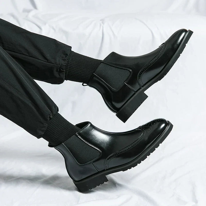 Bartholomew | Leather Chelsea Boots