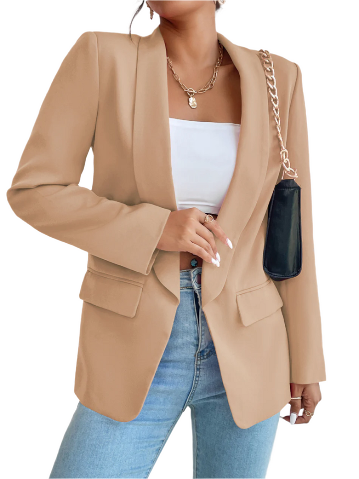 Sleek Long-Sleeve Blazer For Women