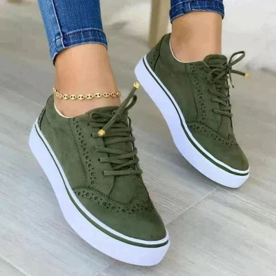 Casual Lace-Up Sneakers for Women