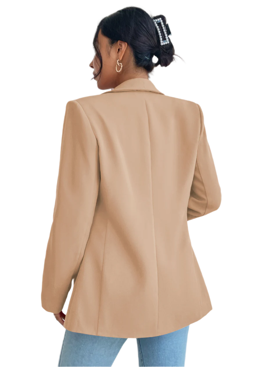 Sleek Long-Sleeve Blazer For Women