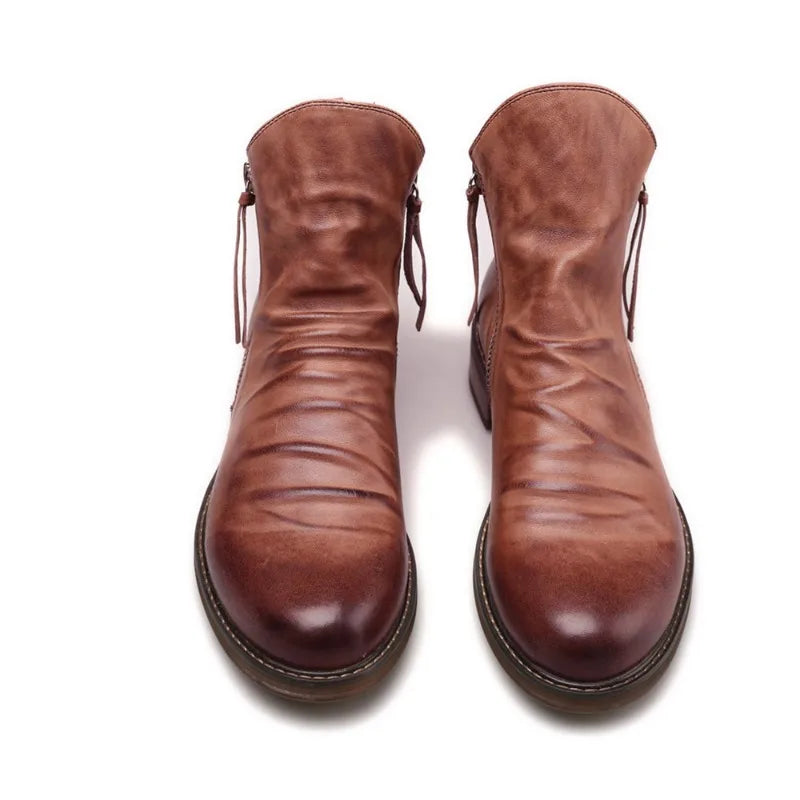 Arliss | Leather Chelsea Boots