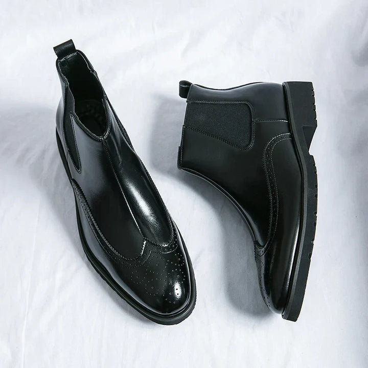 Bartholomew | Leather Chelsea Boots