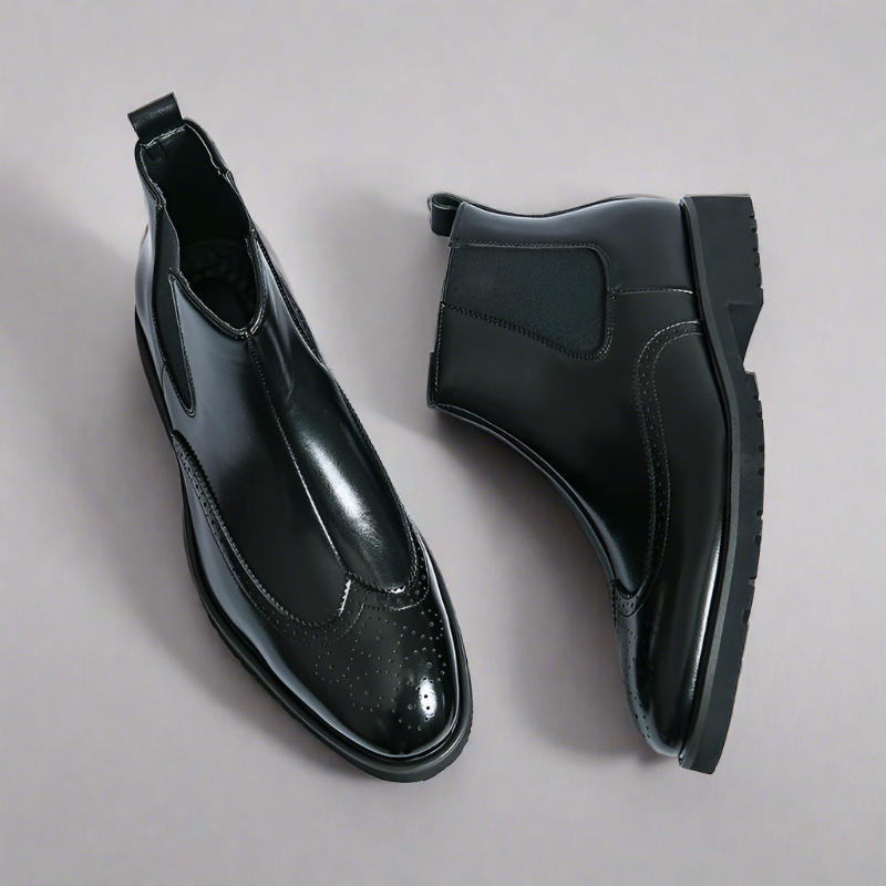 Bartholomew | Leather Chelsea Boots