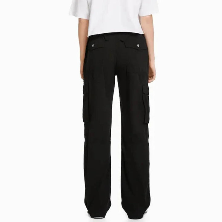 High Waist Cargo Pants for Women