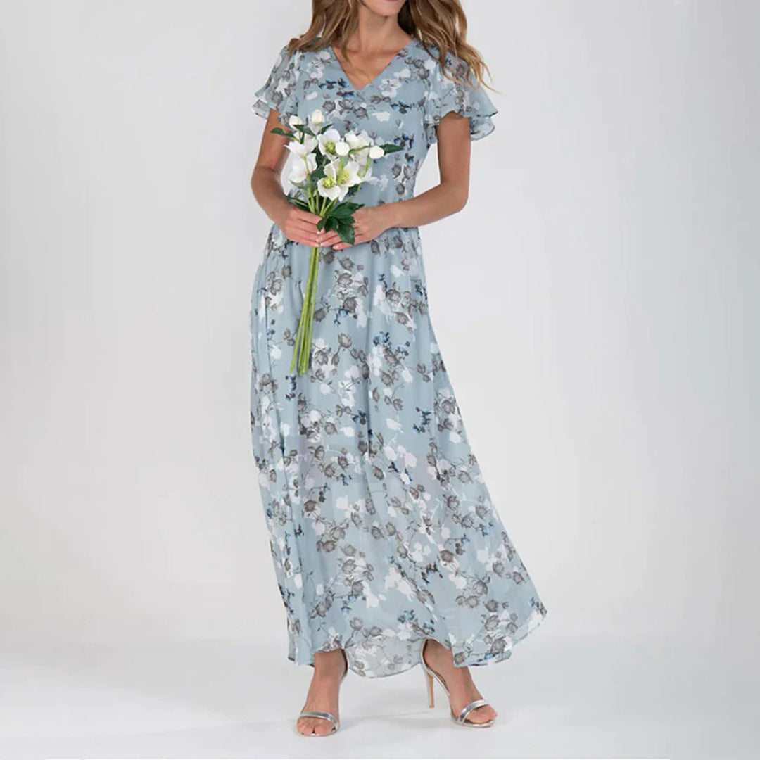 Floral Print Maxi Dress for Women