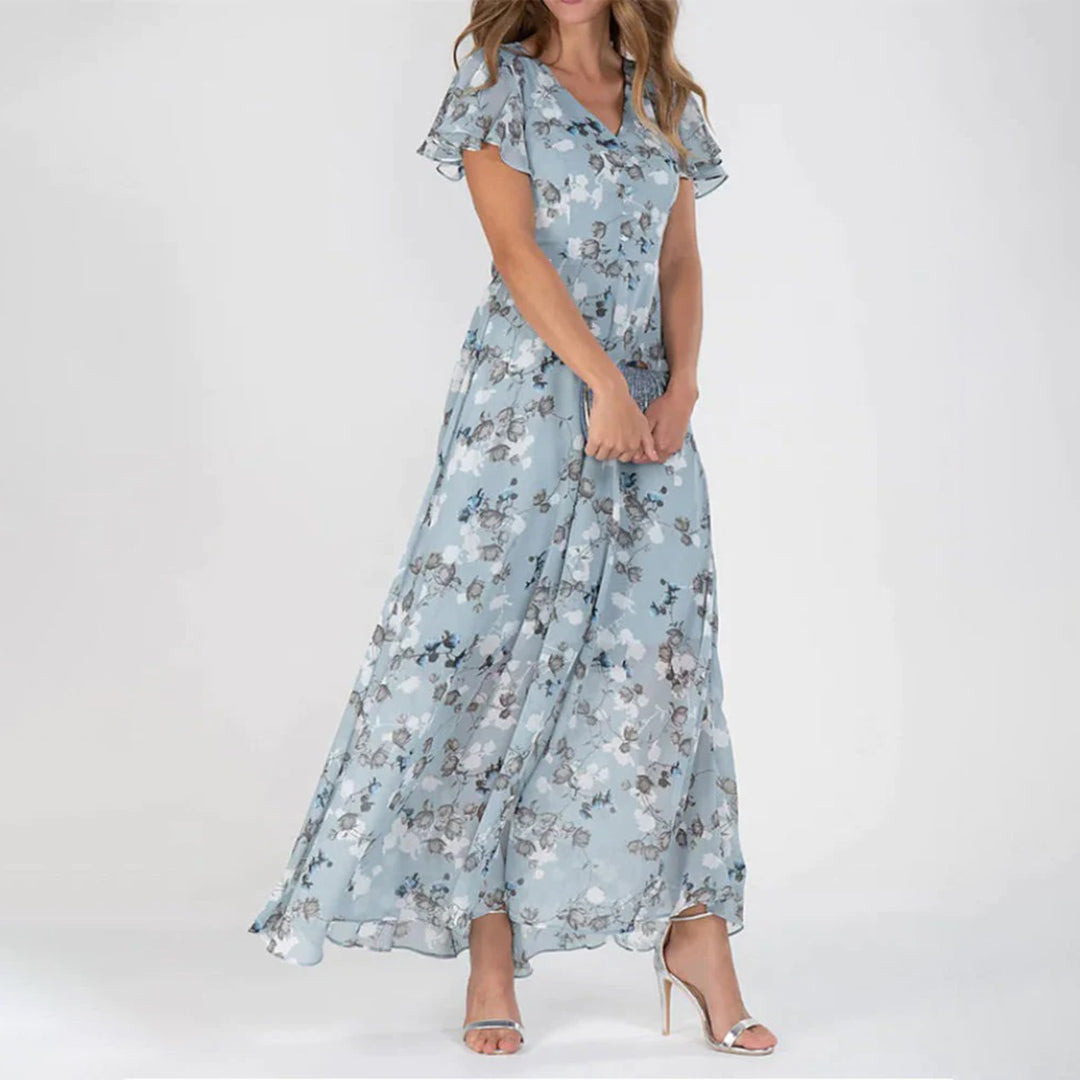 Floral Print Maxi Dress for Women