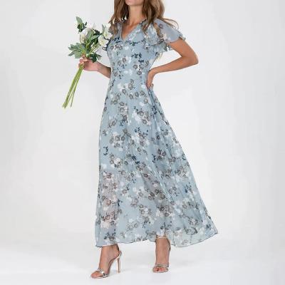 Floral Print Maxi Dress for Women