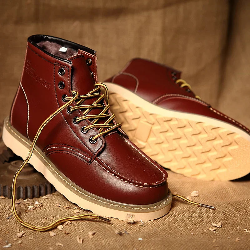 Aldred | Leather Winter Boots