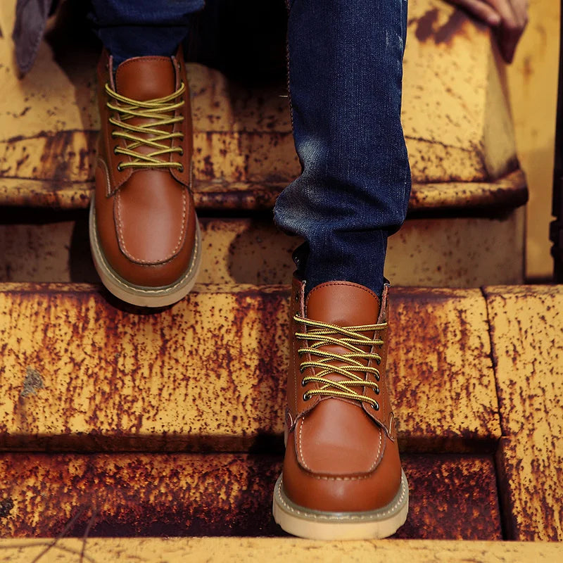 Aldred | Leather Winter Boots