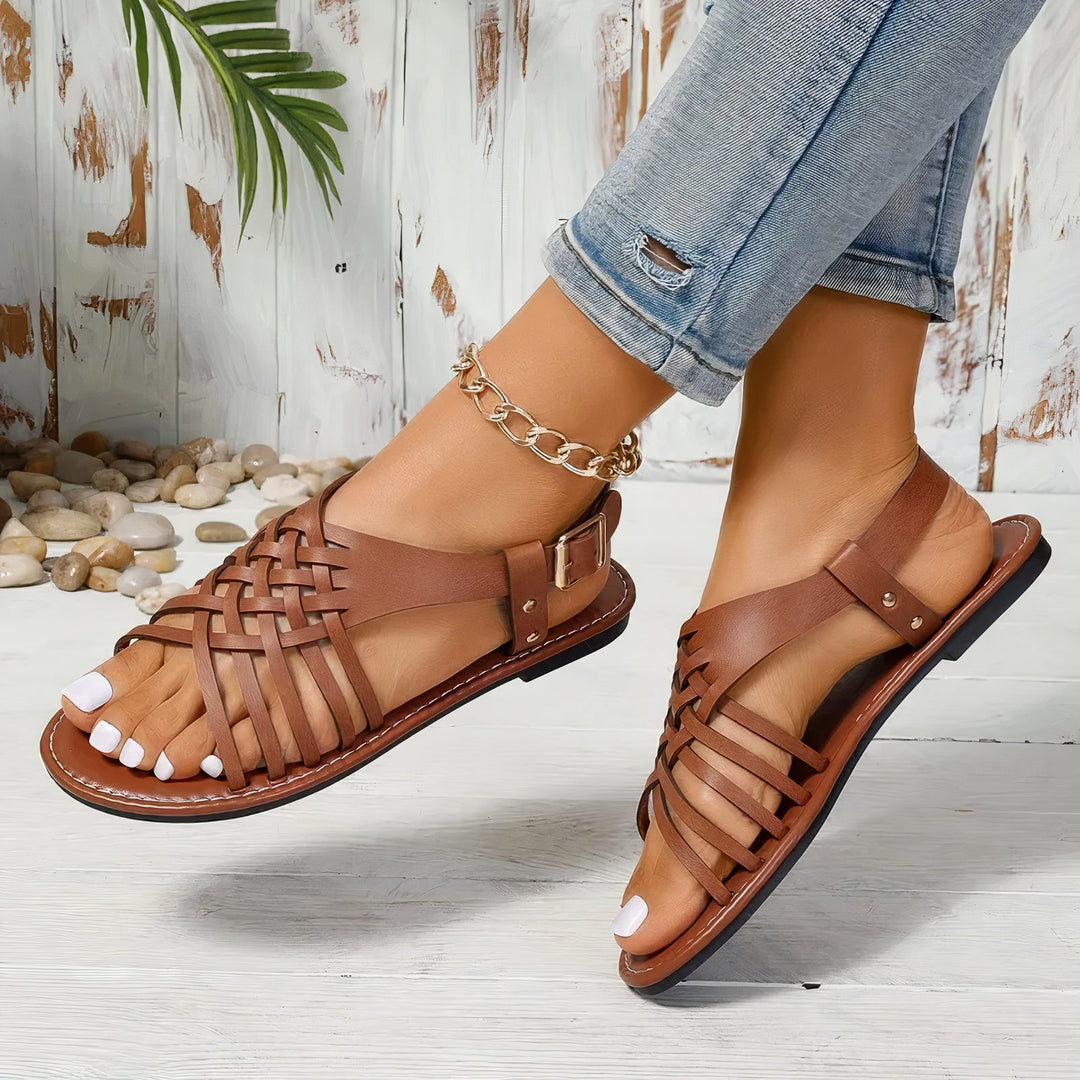 Women's Braided Open Toe Sandals