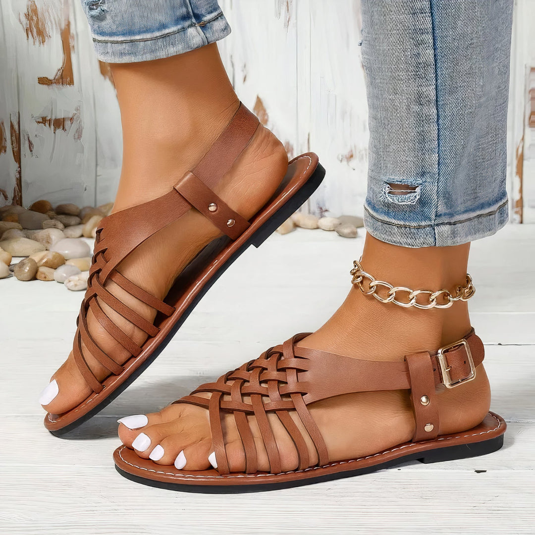 Women's Braided Open Toe Sandals