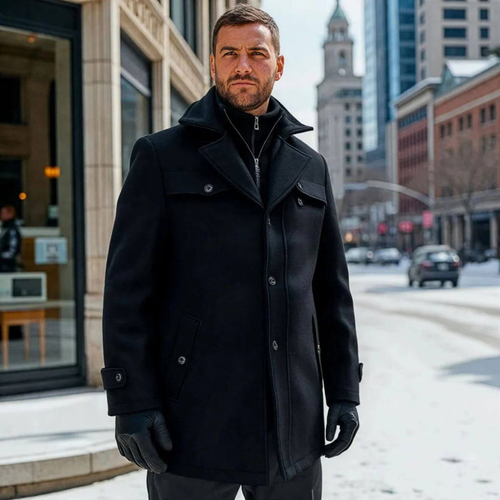 Dan | Classic Double Collar Coat