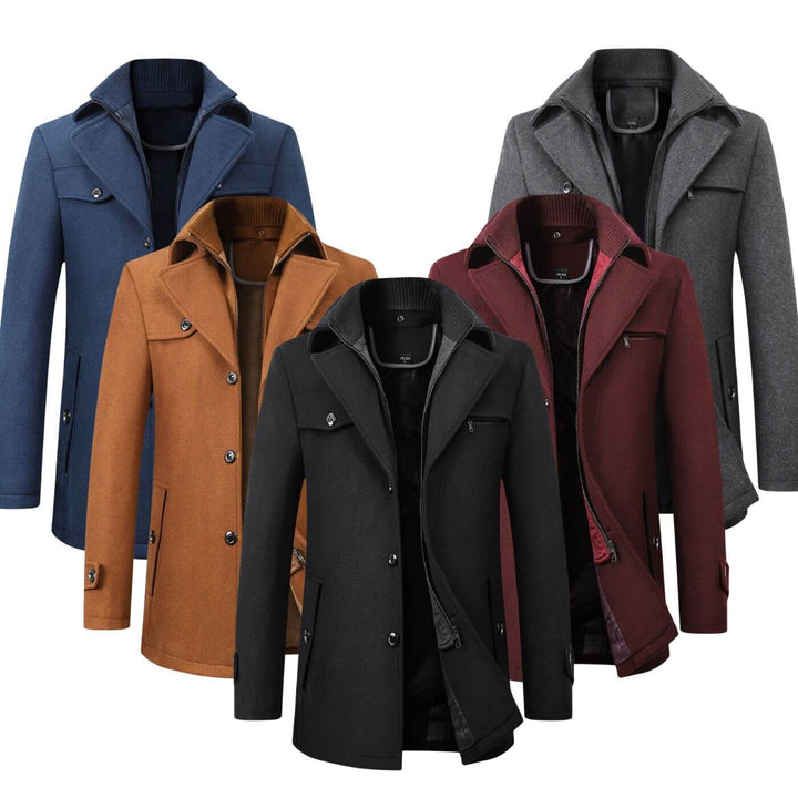 Dan | Classic Double Collar Coat