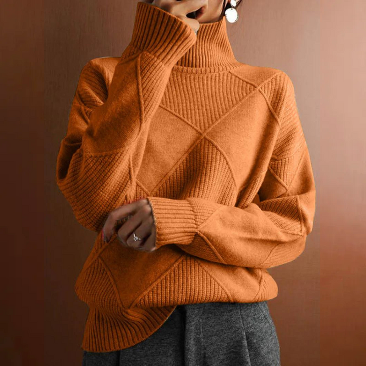 Andréanne | Knitted Turtleneck Sweater