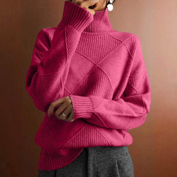 Andréanne | Knitted Turtleneck Sweater