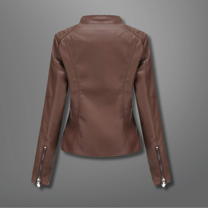 Ashanta |  Biker Style Leather Jacket