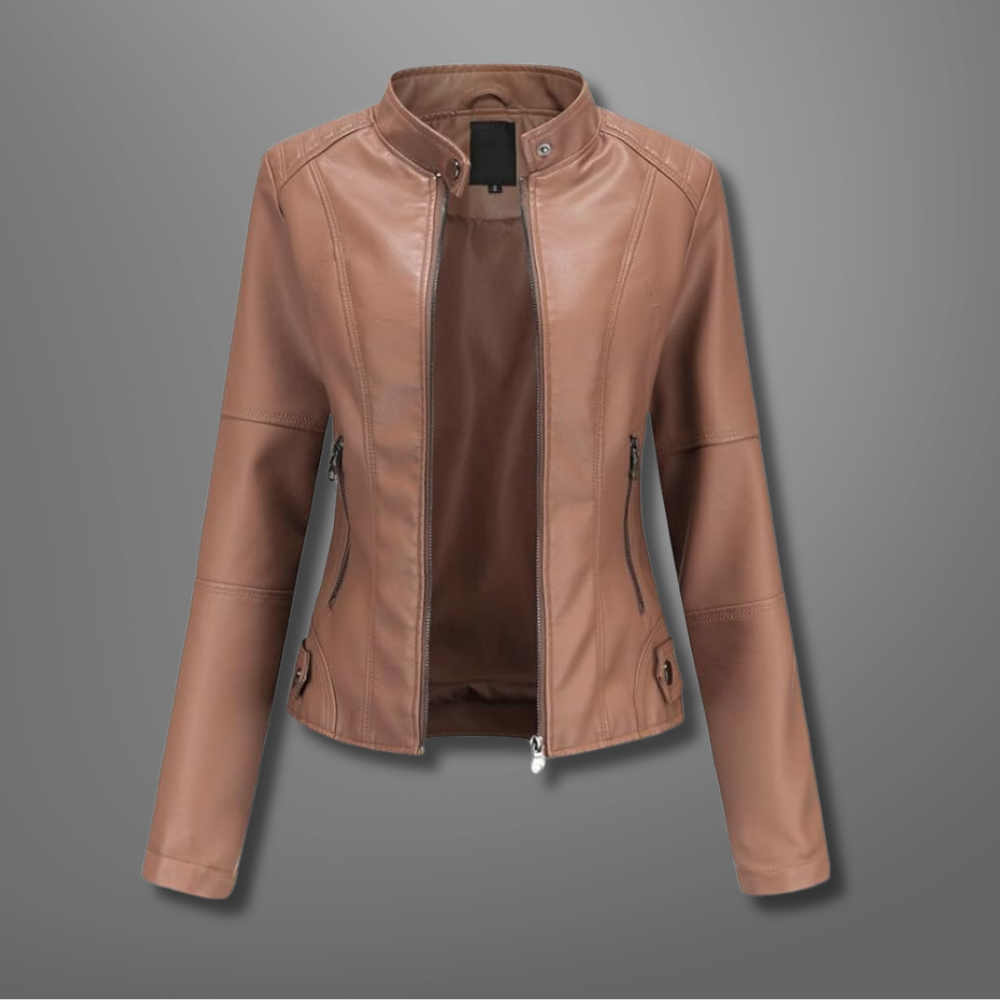 Ashanta |  Biker Style Leather Jacket