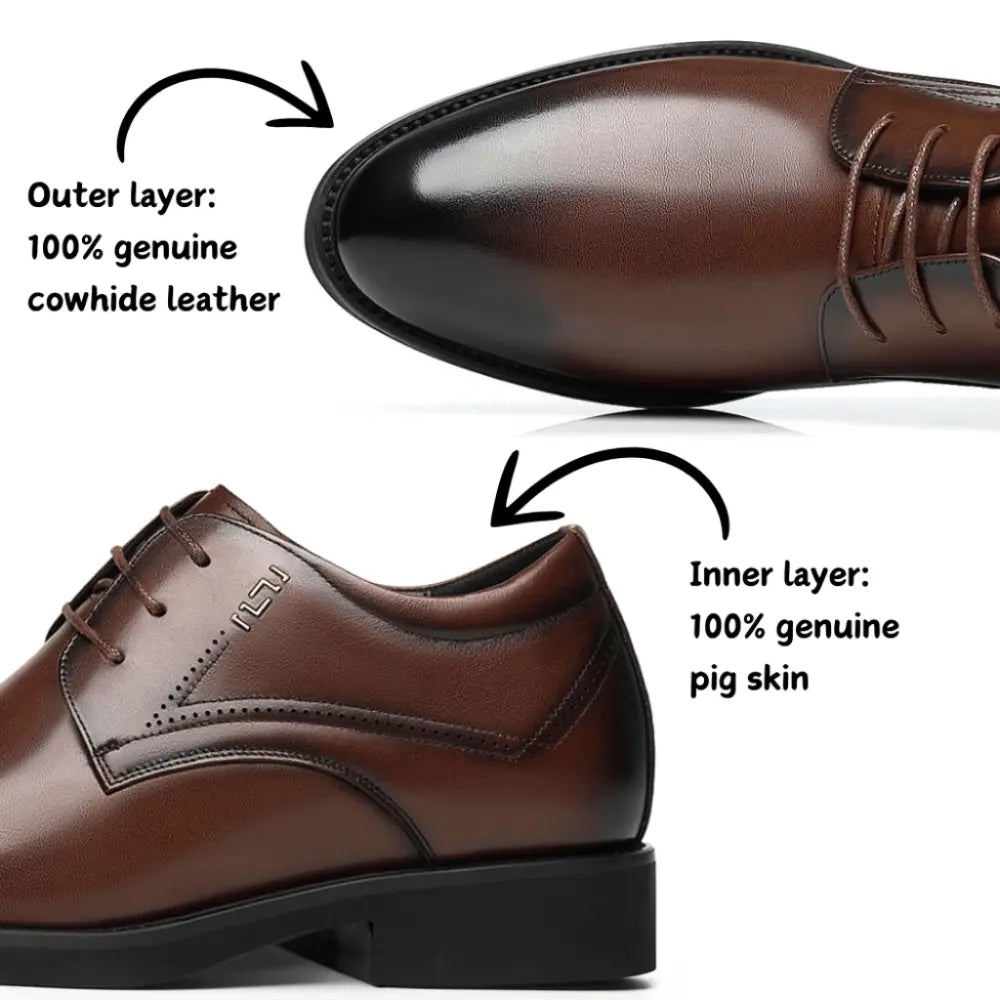 Brooks | Elegant Formal Shoes with Discreet Elevation