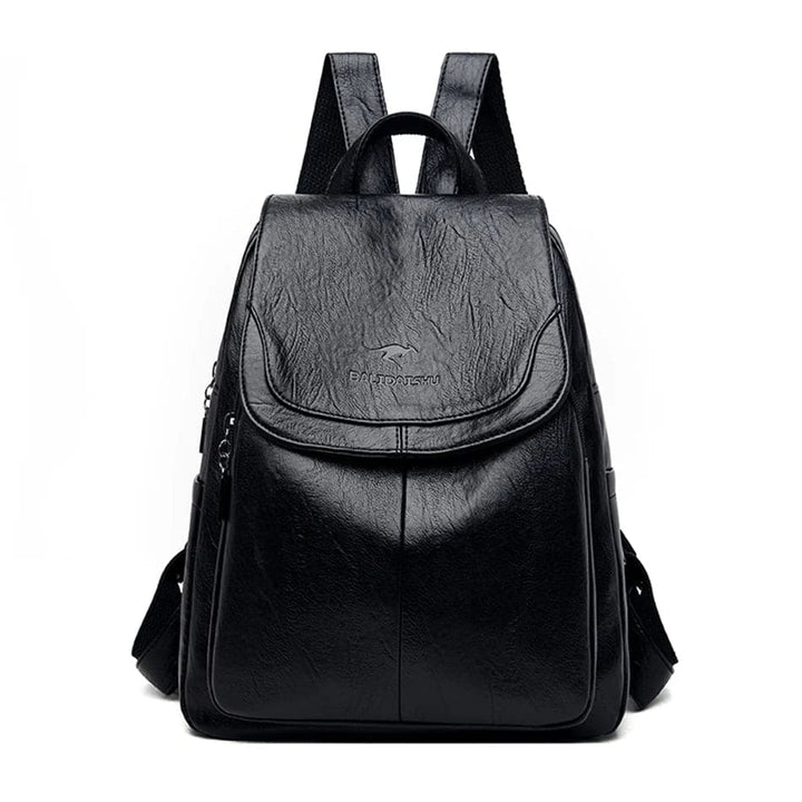 Women's Leather Casual Backpack