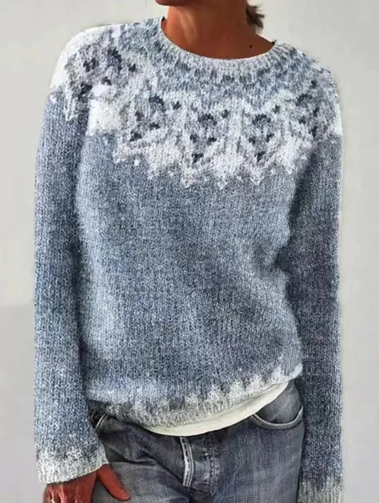 Kierra | Retro Nordic Style Sweater