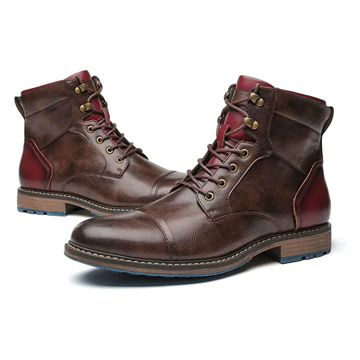 Archer | Leather Oxford Boots