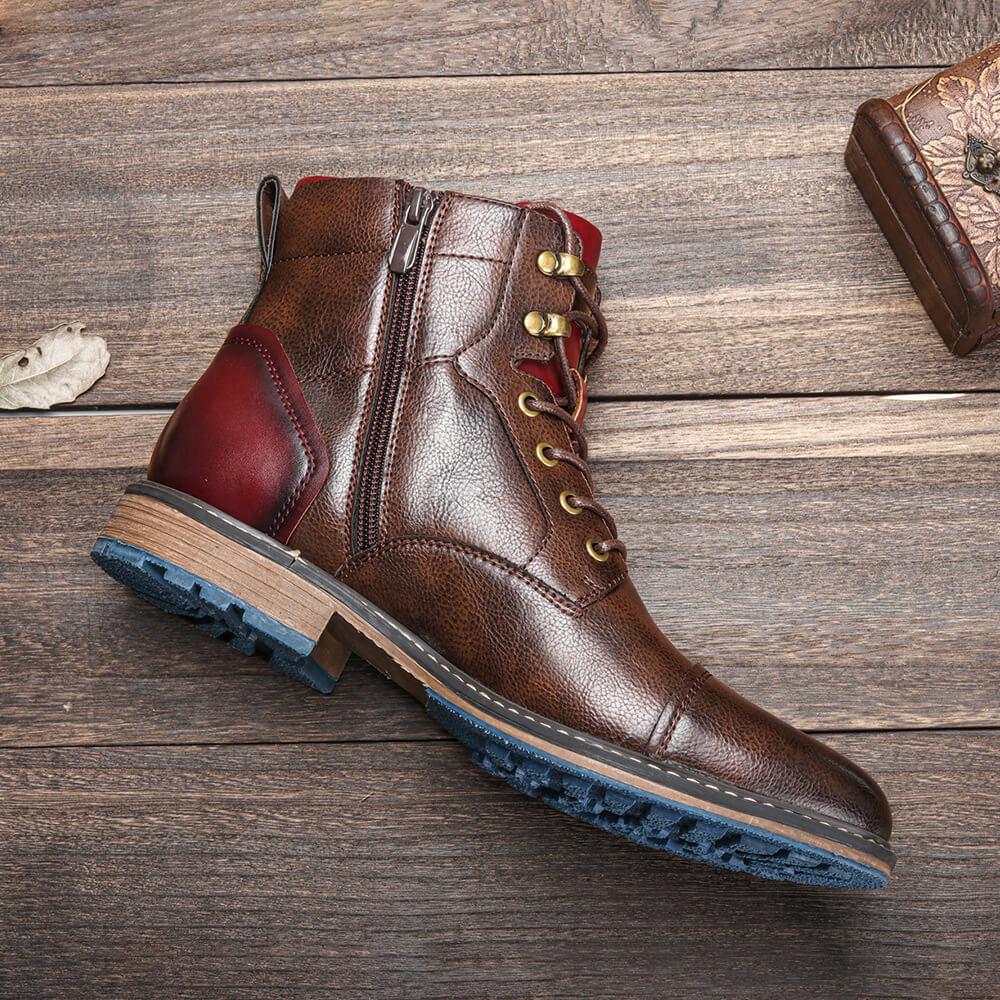 Archer | Leather Oxford Boots