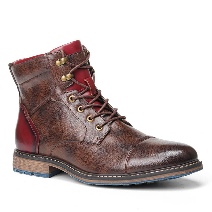 Archer | Leather Oxford Boots