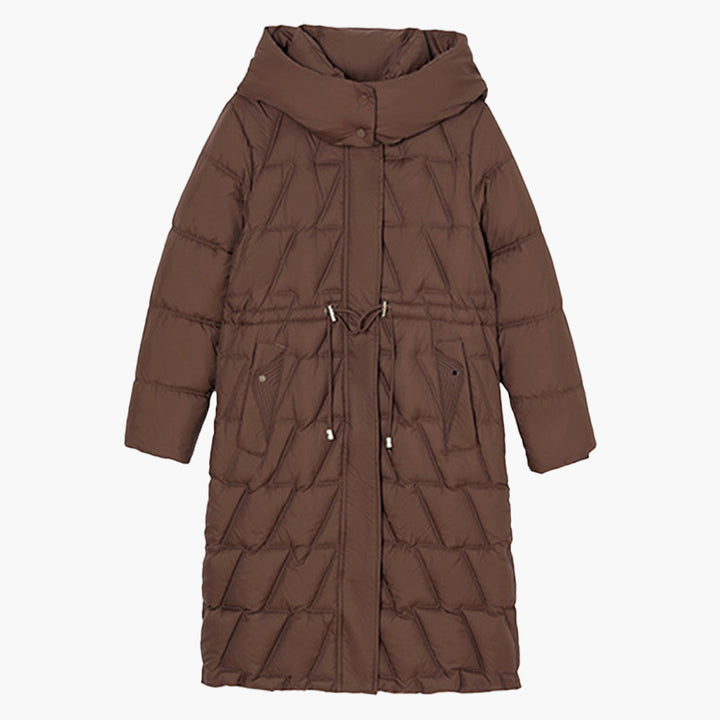 Adele | Quilted Winter Coat with Hood