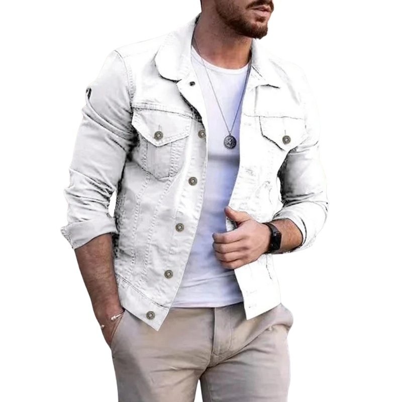 Men's Button-Up Jacket