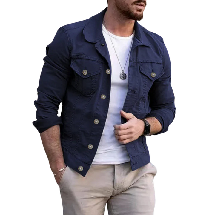 Men's Button-Up Jacket