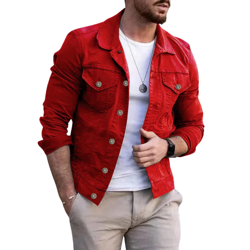 Men's Button-Up Jacket