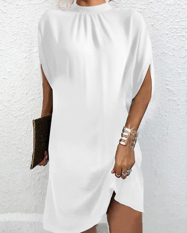 Elegant Short Sleeve Mini Dress for Women