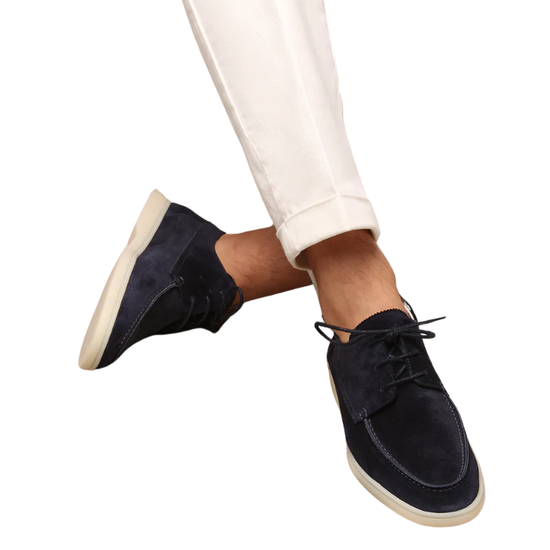 Men's Classic Suede Lace-Up Shoes