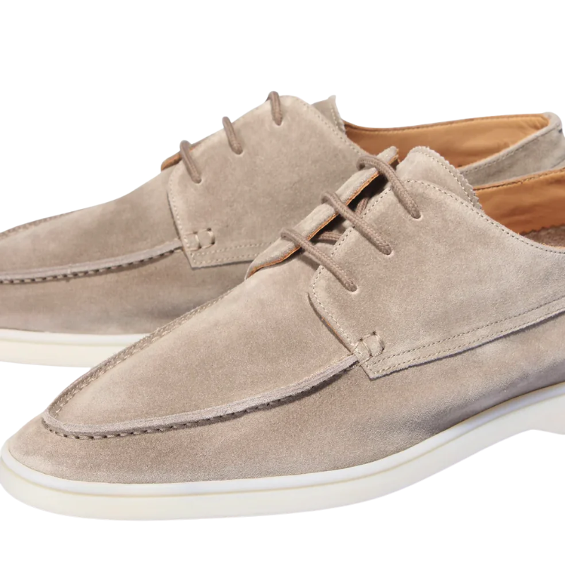 Men's Classic Suede Lace-Up Shoes