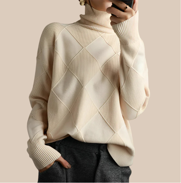 Andréanne | Knitted Turtleneck Sweater