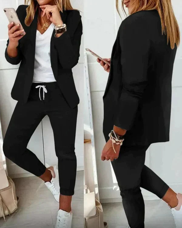 Versatile Blazer and Pants Set For Women