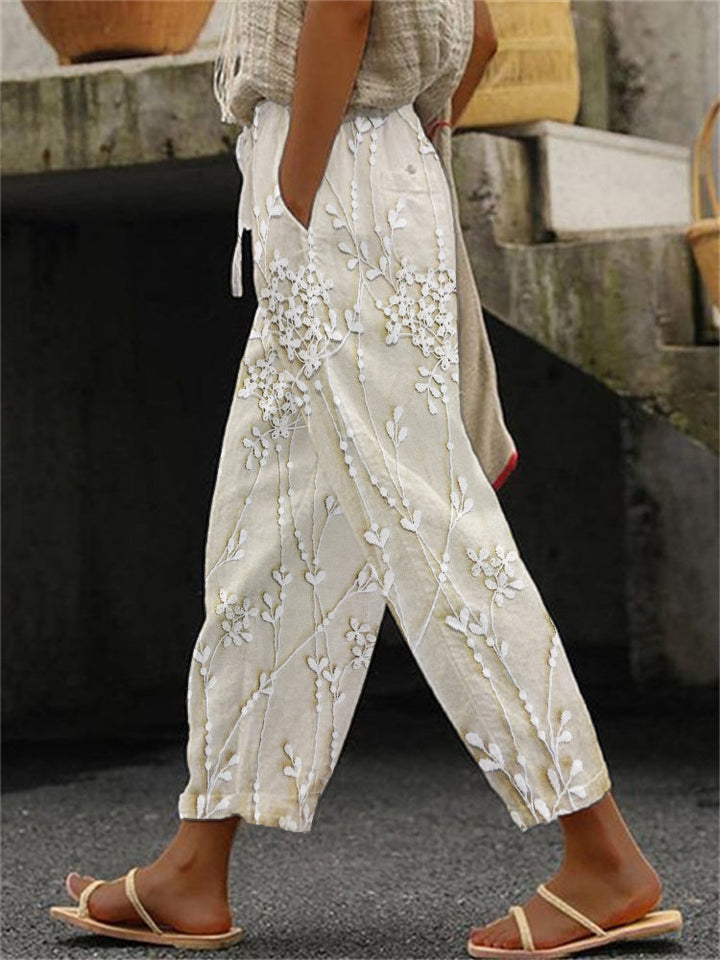 Laeticia | Vine Printed Trousers