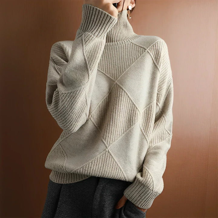 Andréanne | Knitted Turtleneck Sweater