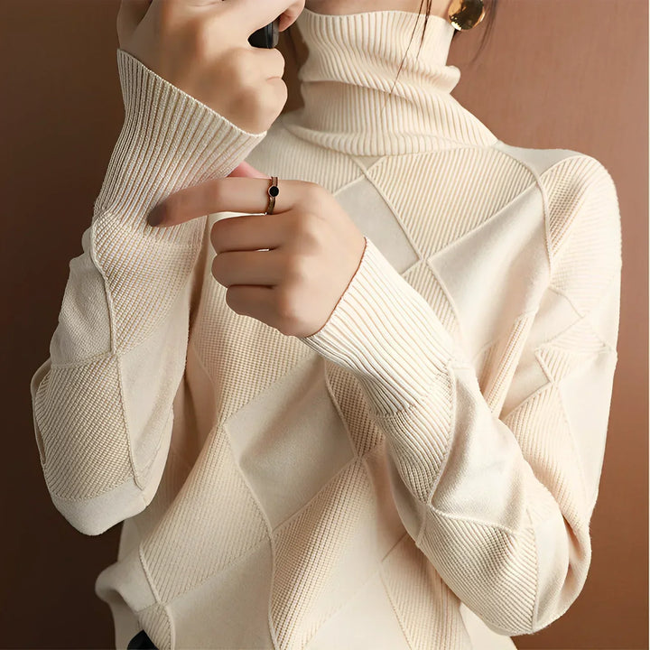 Andréanne | Knitted Turtleneck Sweater