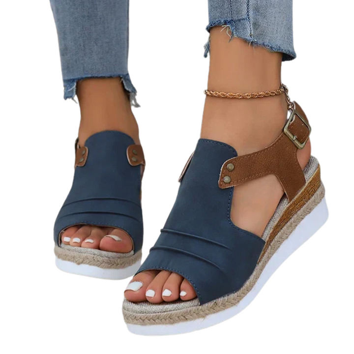 Women's Elegant Arch Wedge Sandals