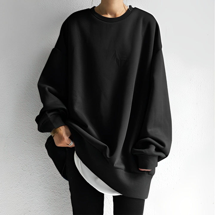 Oversized Long Sleeve Sweatshirt for Women