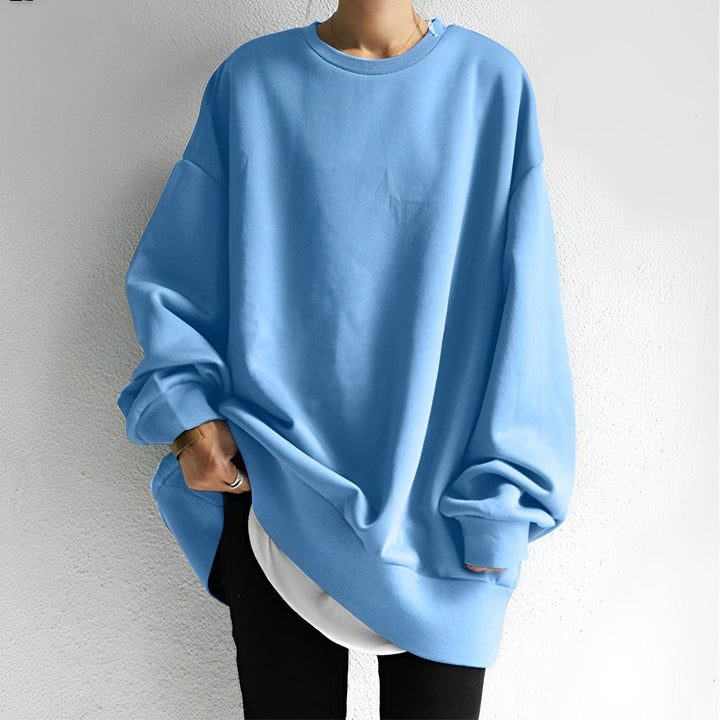 Oversized Long Sleeve Sweatshirt for Women