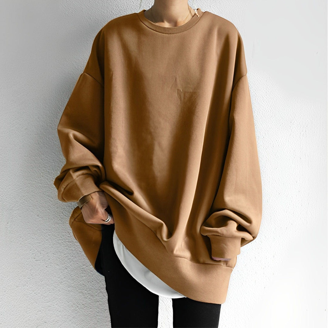 Oversized Long Sleeve Sweatshirt for Women