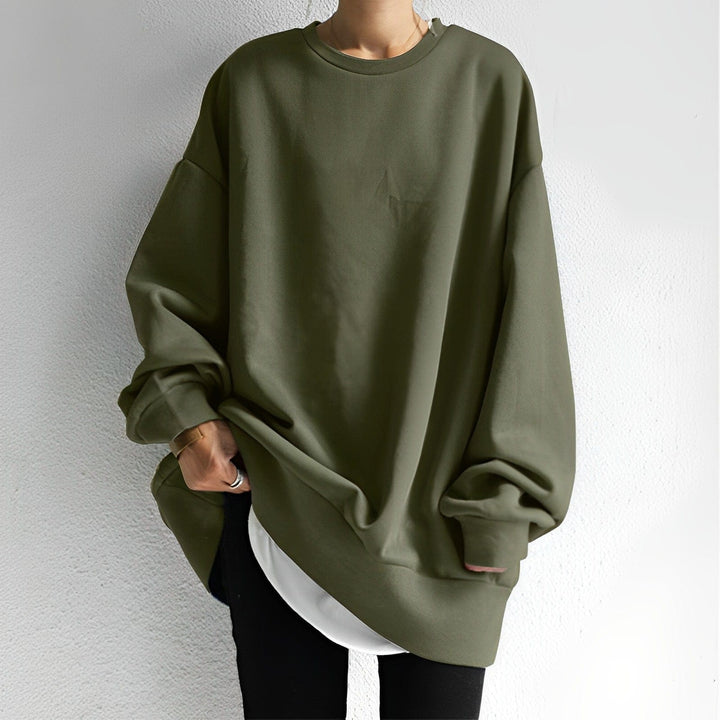 Oversized Long Sleeve Sweatshirt for Women