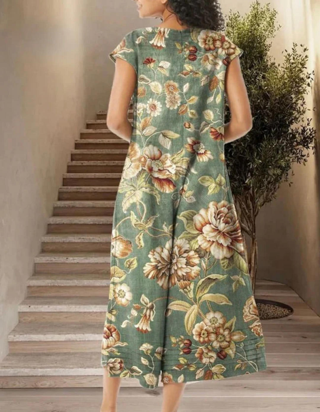 Women's Floral Elegance Jumpsuit