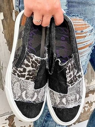 Leopard Print Casual Sneakers for Women