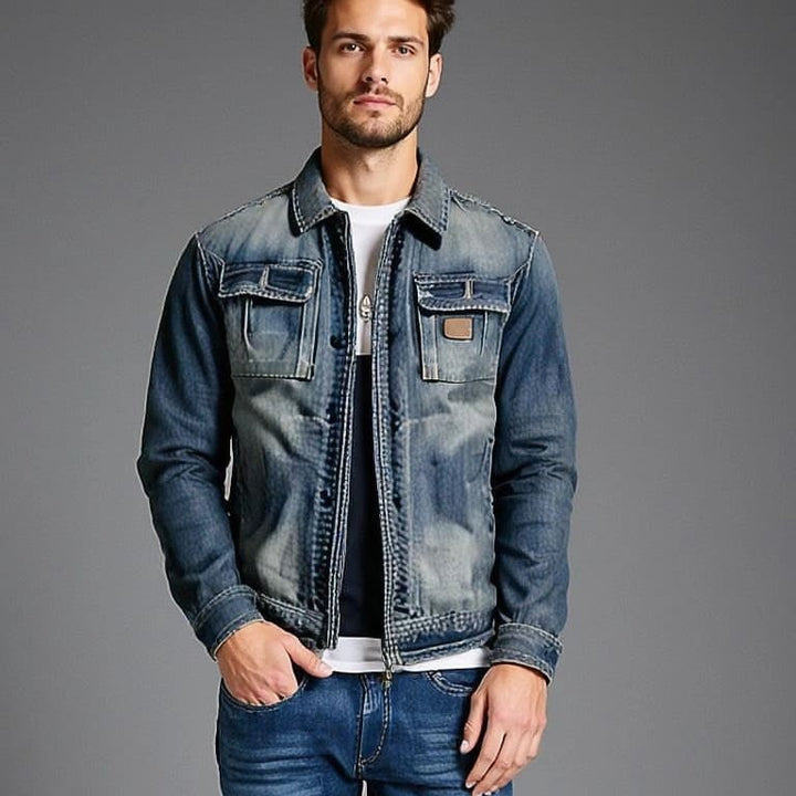 Clive | Trendy Denim Jacket