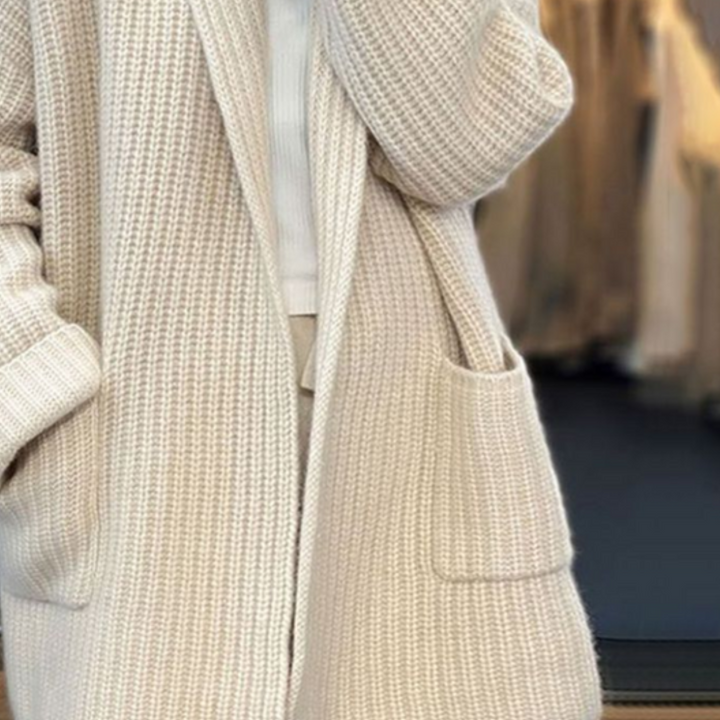 Knitted Winter Cardigan for Women