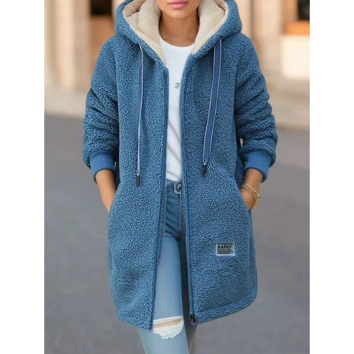 Jana | Warm Sherpa Hooded Jacket