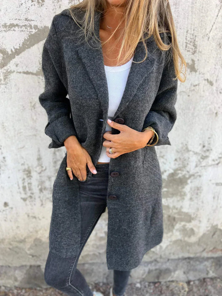 Candice | Casual Single-Breasted Stylish Reversible Coat